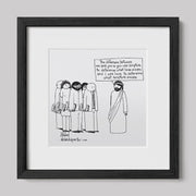 Love Versus the Bible Print-Cartoons-nakedpastor