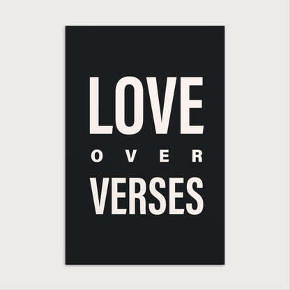 Love over Verses Mini Print-nakedpastor