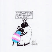 I Love You As You Are Trans Digital Cartoon-Digital Cartoons-nakedpastor