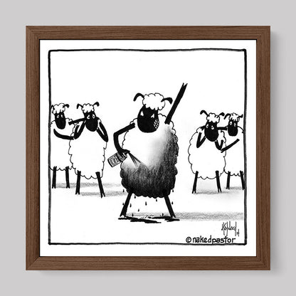Make Yourself the Black Sheep Print-Cartoons-nakedpastor