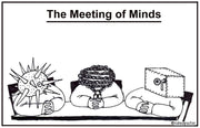 The Meeting of Minds Digital Cartoon - by nakedpastor