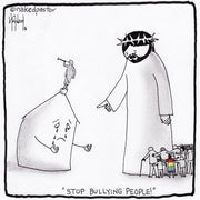 Mormon Bully Digital Cartoon - by nakedpastor