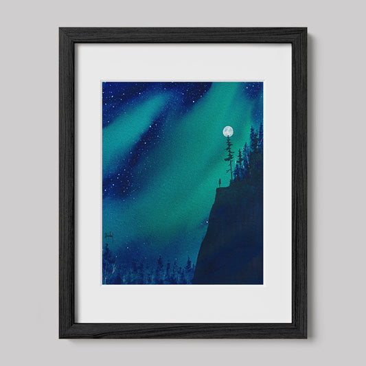 I Feel The Need To Be Seen Watercolor Print-Paintings-nakedpastor
