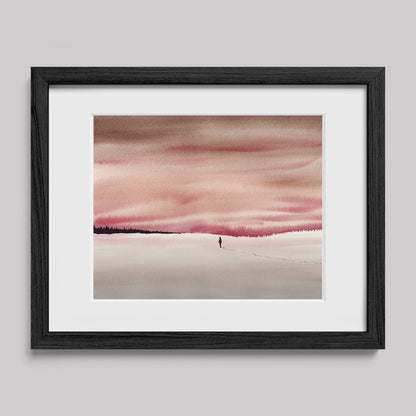 I Need to Leave Watercolor Print-Paintings-nakedpastor