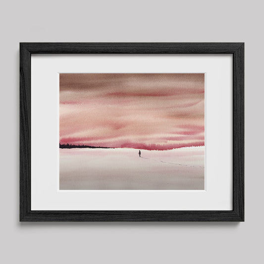 I Need to Leave Watercolor Print-Paintings-nakedpastor