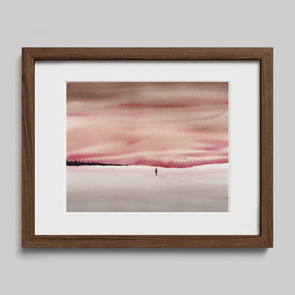 I Need to Leave Watercolor Print-Paintings-nakedpastor