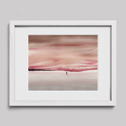 I Need to Leave Watercolor Print-Paintings-nakedpastor
