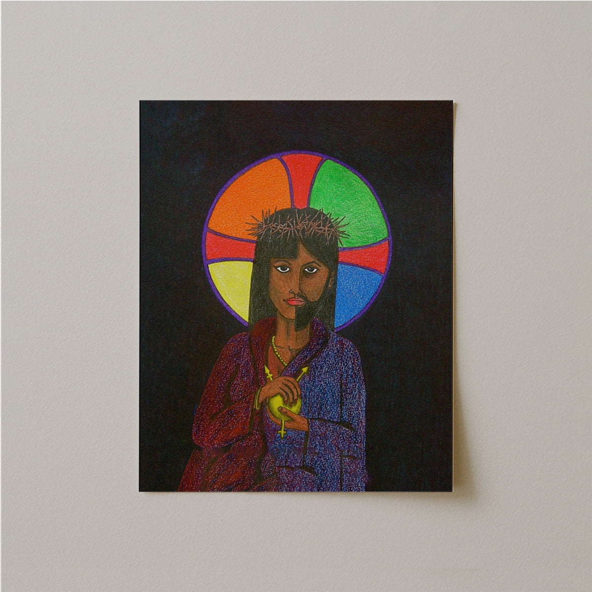 Neither Image of Christ Print-Drawings-nakedpastor