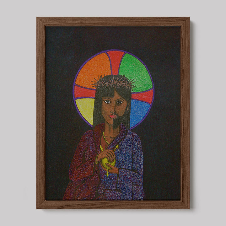 Neither Image of Christ Print-Drawings-nakedpastor