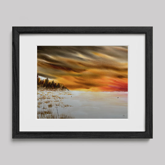 No Goodbye Is Good Enough Watercolor Print-Paintings-nakedpastor