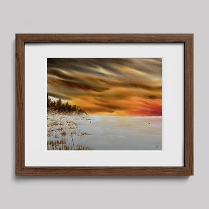 No Goodbye Is Good Enough Watercolor Print-Paintings-nakedpastor