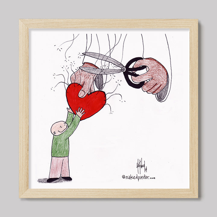 No Strings Attached Print-Cartoons-nakedpastor