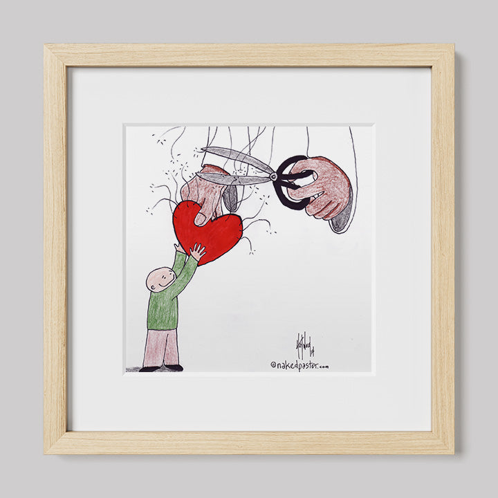 No Strings Attached Print-Cartoons-nakedpastor