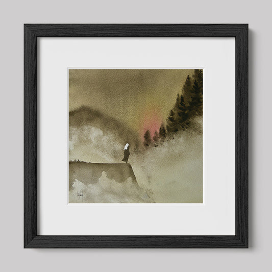 Timber Series Not Part But All Of Me Watercolor Print-Paintings-nakedpastor