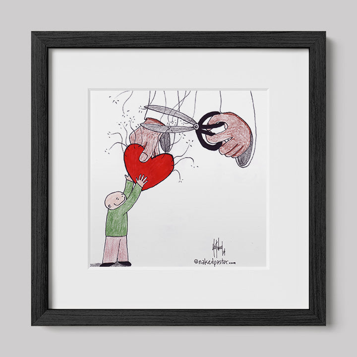 No Strings Attached Print-Cartoons-nakedpastor