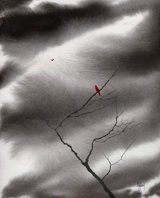 Please Don't Leave Original Sumi Ink on Paper