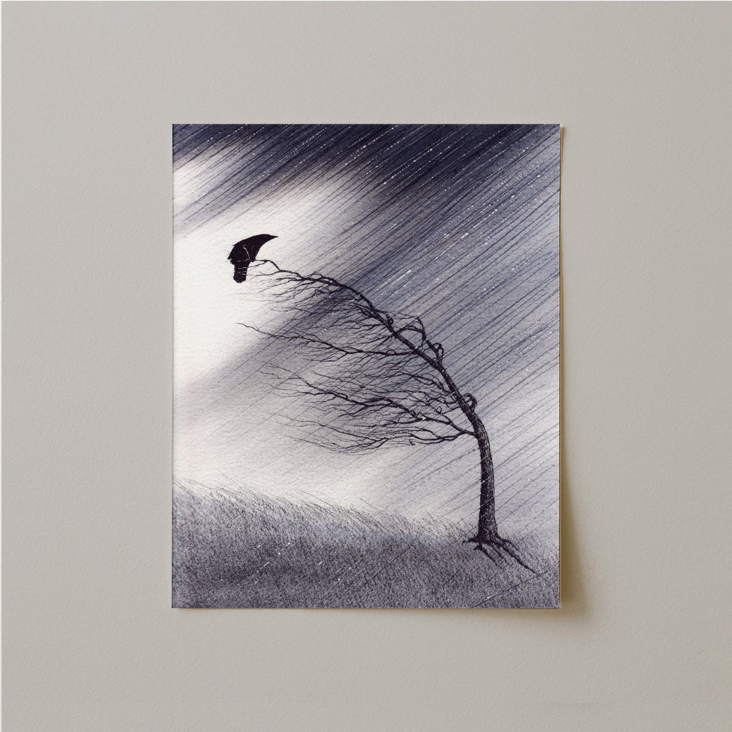 Prevailing Watercolor Print-Paintings-nakedpastor