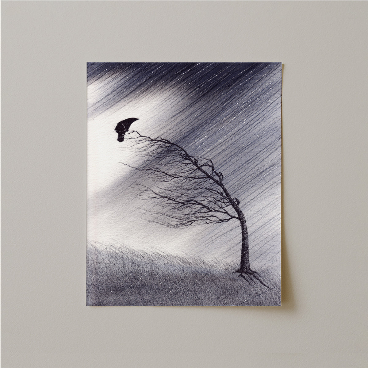 Prevailing Watercolor Print-Paintings-nakedpastor