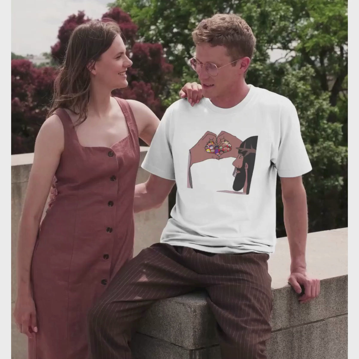 Load video: Love All T-Shirt