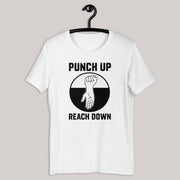 Punch Up, Reach Down T-Shirt-Shirts-nakedpastor