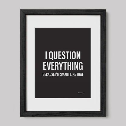 I Question Everything - Black-Drawings-nakedpastor