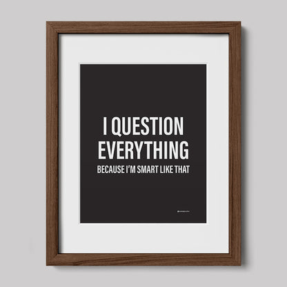 I Question Everything - Black-Drawings-nakedpastor