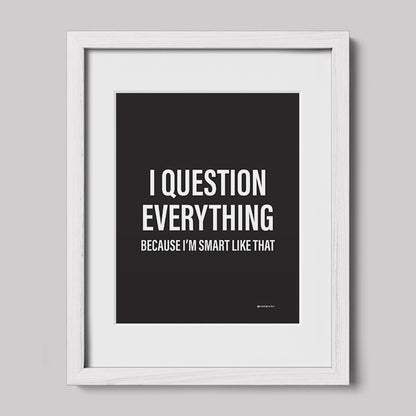 I Question Everything - Black-Drawings-nakedpastor