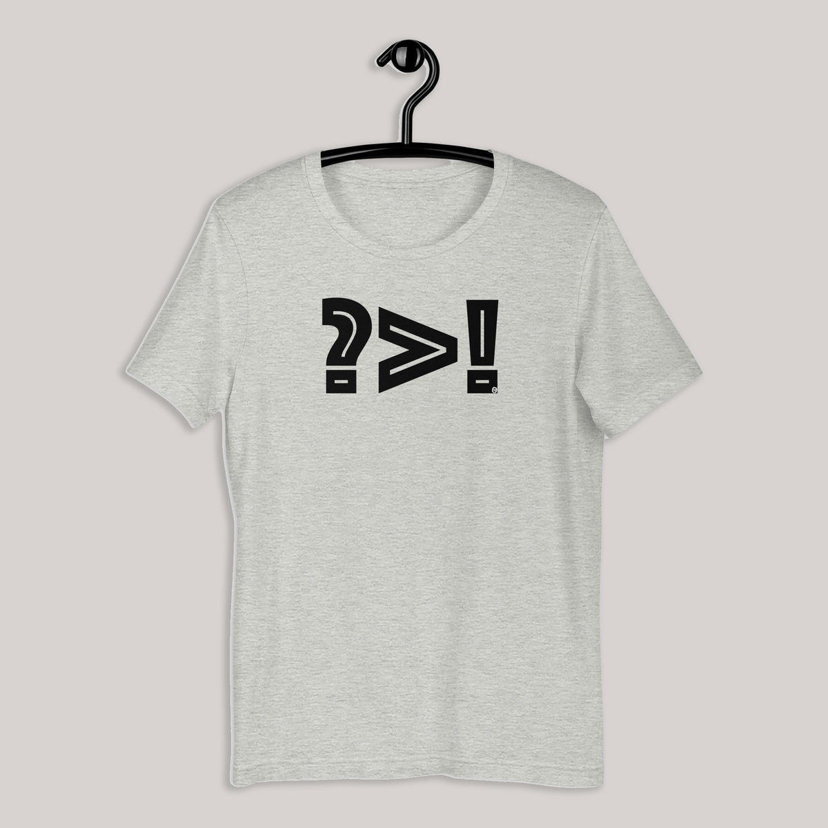 Questions are Greater Than Answers T-Shirt - by nakedpastor