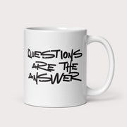Questions are the Answer Mug - by nakedpastor