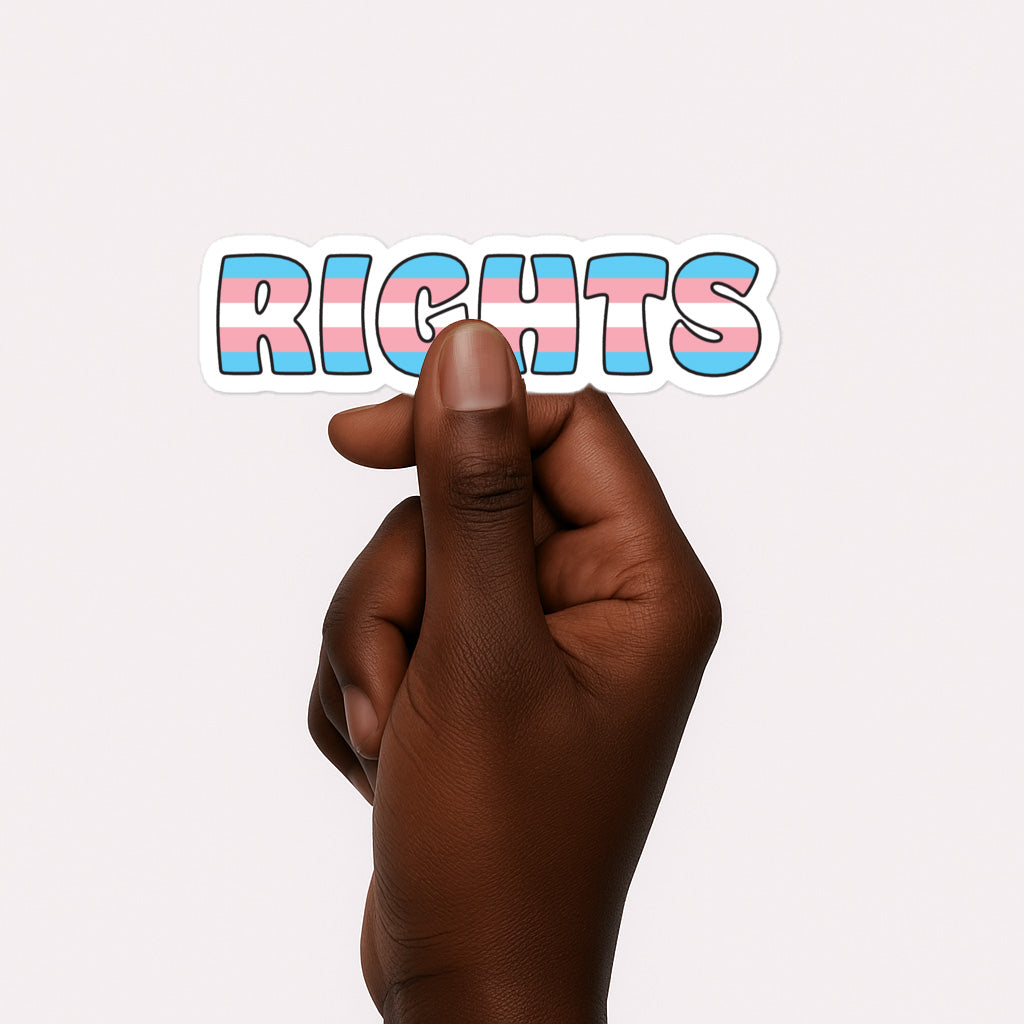 Trans Rights Sticker-Stickers-nakedpastor