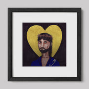 Images of Christ Jesus "Safety" Print-Drawings-nakedpastor