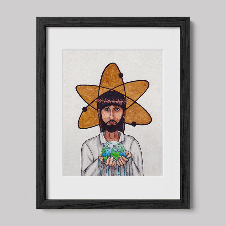 Science and Wonders Images of Christ Print-Drawings-nakedpastor