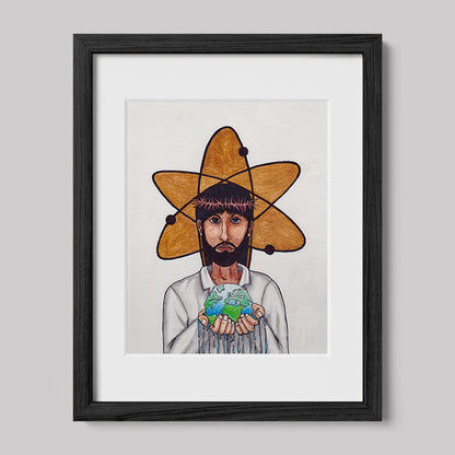 Science and Wonders Images of Christ Print-Drawings-nakedpastor