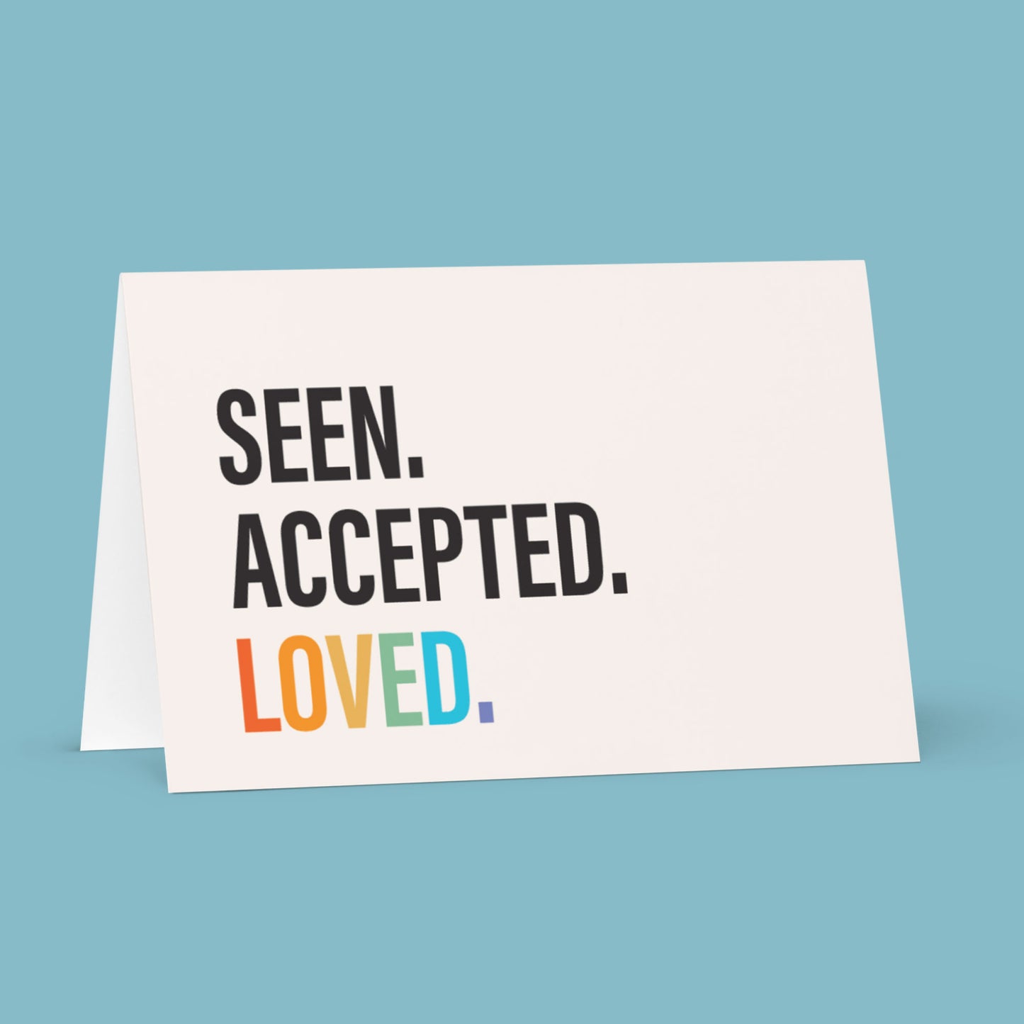 Seen. Accepted. Loved. Holiday Card Set-nakedpastor