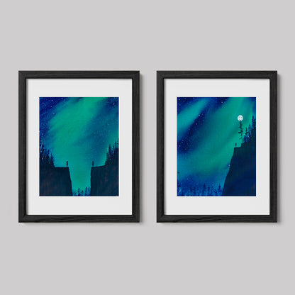 Seen and Found Framed Art Print Set-Paintings-nakedpastor