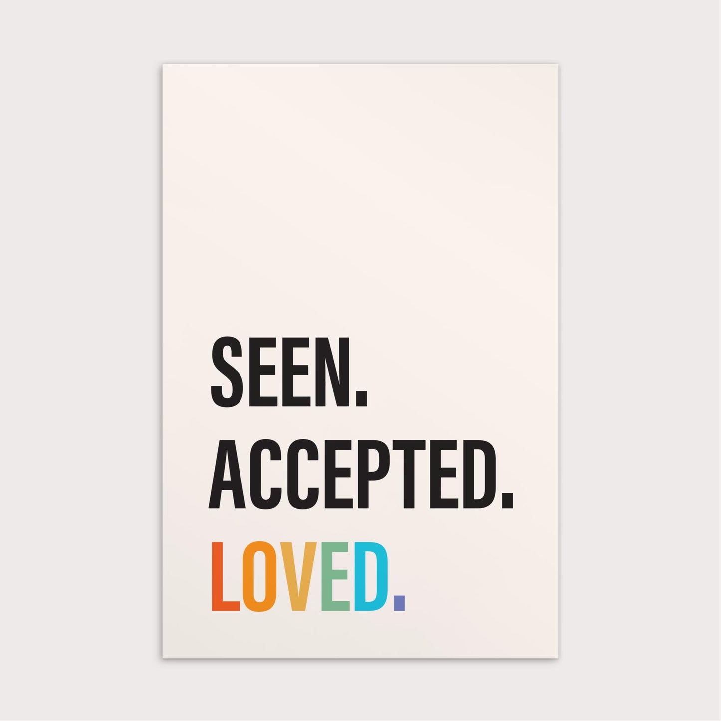 Seen Accepted Loved Mini Print-nakedpastor