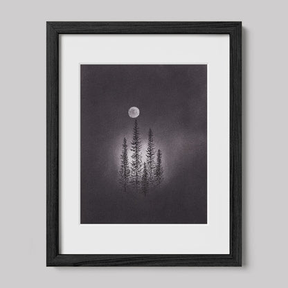 Shine On Us Charcoal Drawing Print-Drawings-nakedpastor