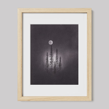 Shine On Us Charcoal Drawing Print-Drawings-nakedpastor