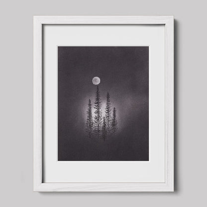 Shine On Us Charcoal Drawing Print-Drawings-nakedpastor