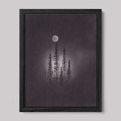 Shine On Us Charcoal Drawing Print-Drawings-nakedpastor