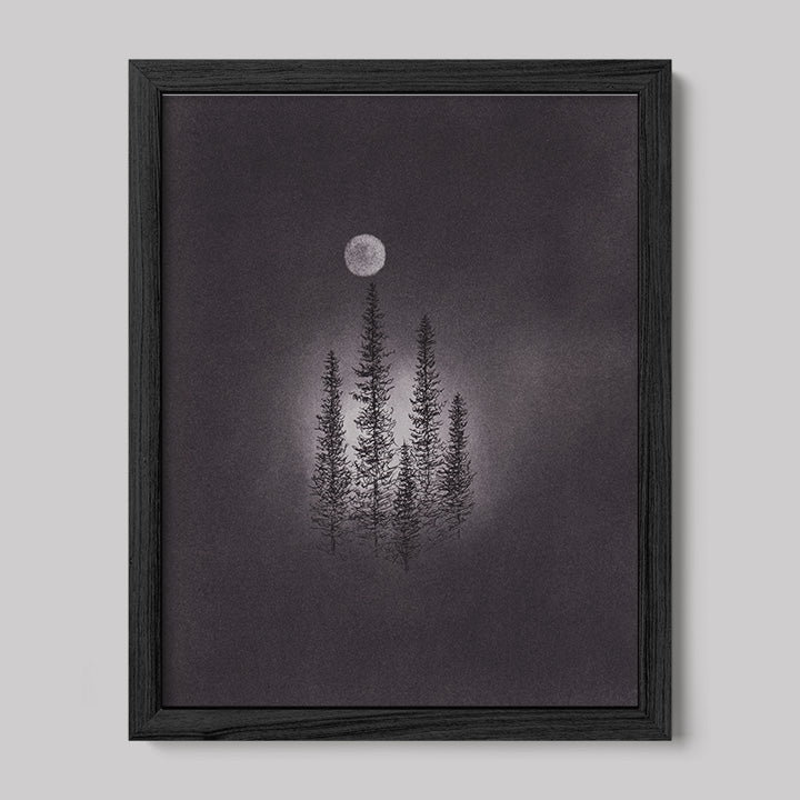 Shine On Us Charcoal Drawing Print-Drawings-nakedpastor