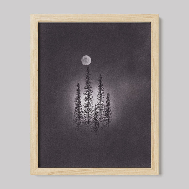 Shine On Us Charcoal Drawing Print-Drawings-nakedpastor