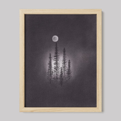 Shine On Us Charcoal Drawing Print-Drawings-nakedpastor