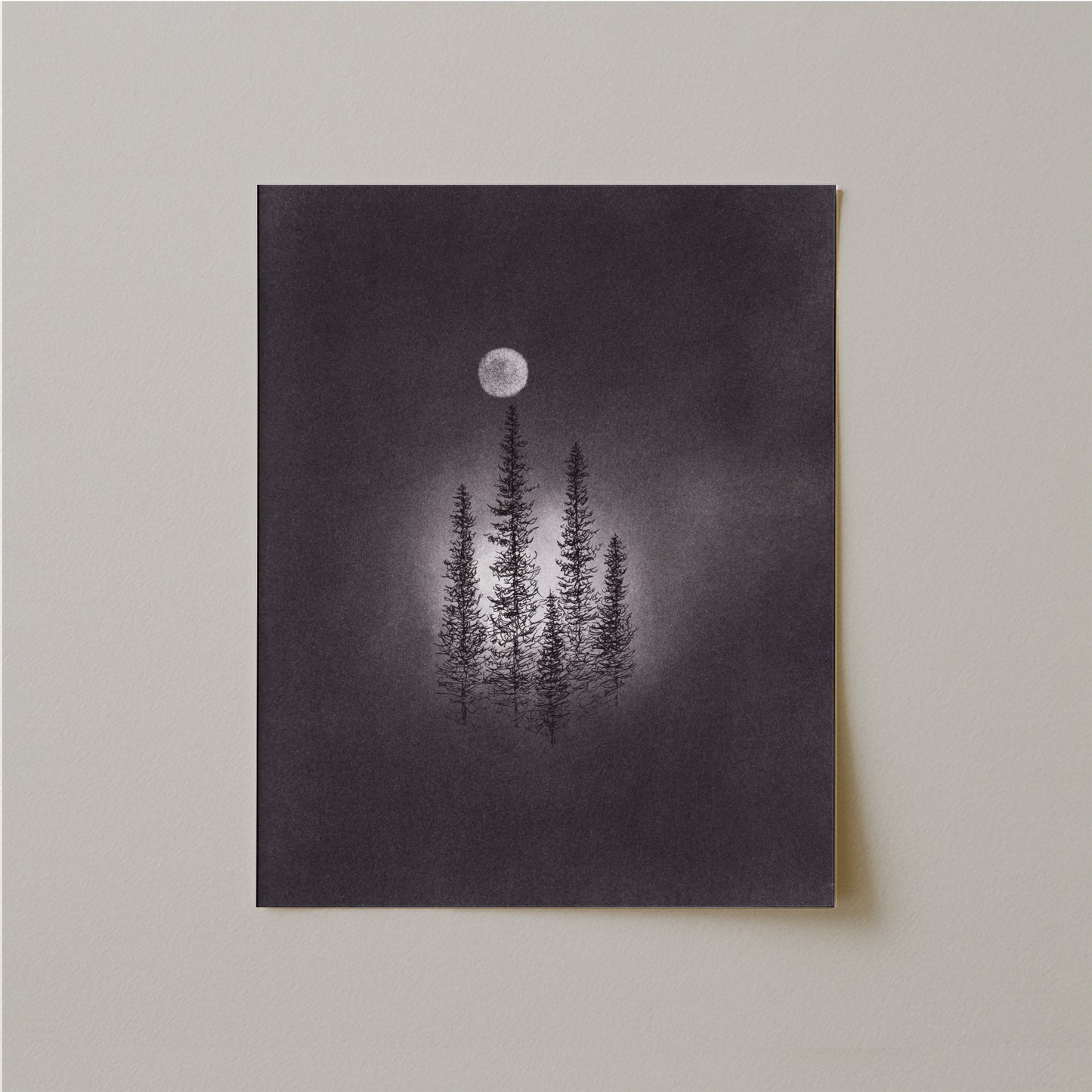Shine On Us Charcoal Drawing Print-Drawings-nakedpastor