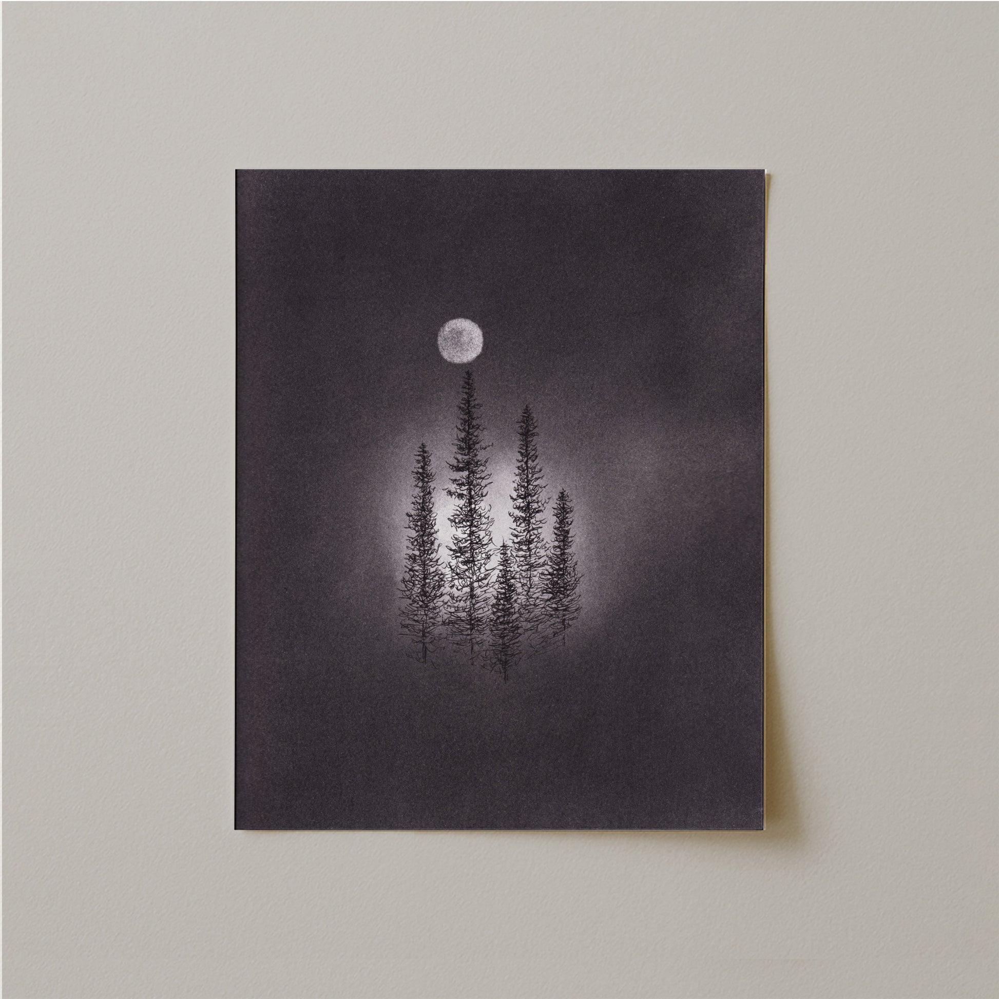 Shine On Us Charcoal Drawing Print-Drawings-nakedpastor
