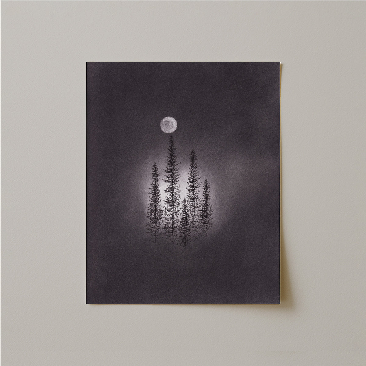 Shine On Us Charcoal Drawing Print-Drawings-nakedpastor