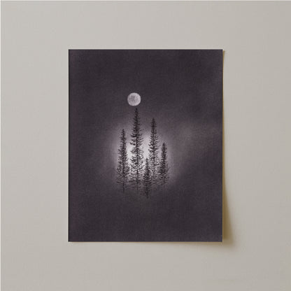 Shine On Us Charcoal Drawing Print-Drawings-nakedpastor