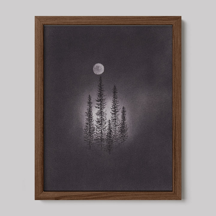Shine On Us Charcoal Drawing Print-Drawings-nakedpastor