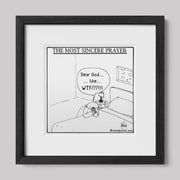 The Most Sincere Prayer Cartoon Print-Cartoons-nakedpastor