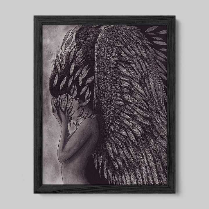 Sophia Angel Print-Drawings-nakedpastor